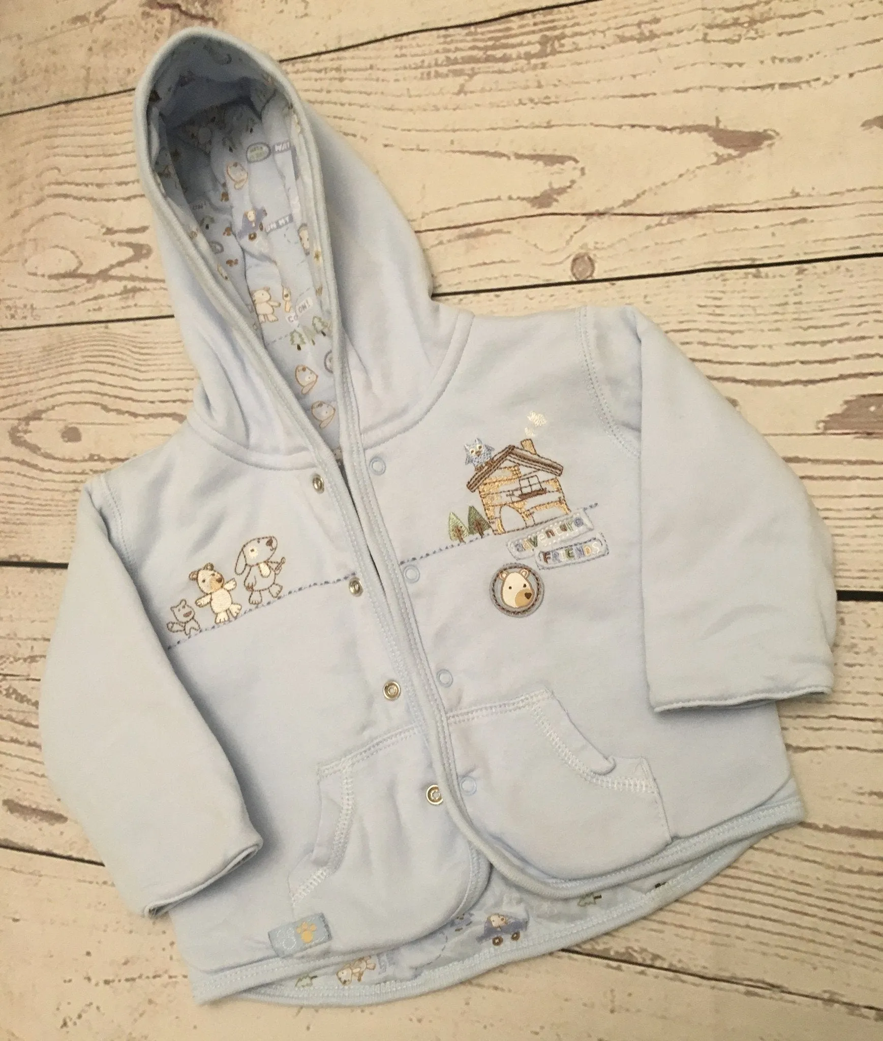 0-3 Months Hooded Jacket