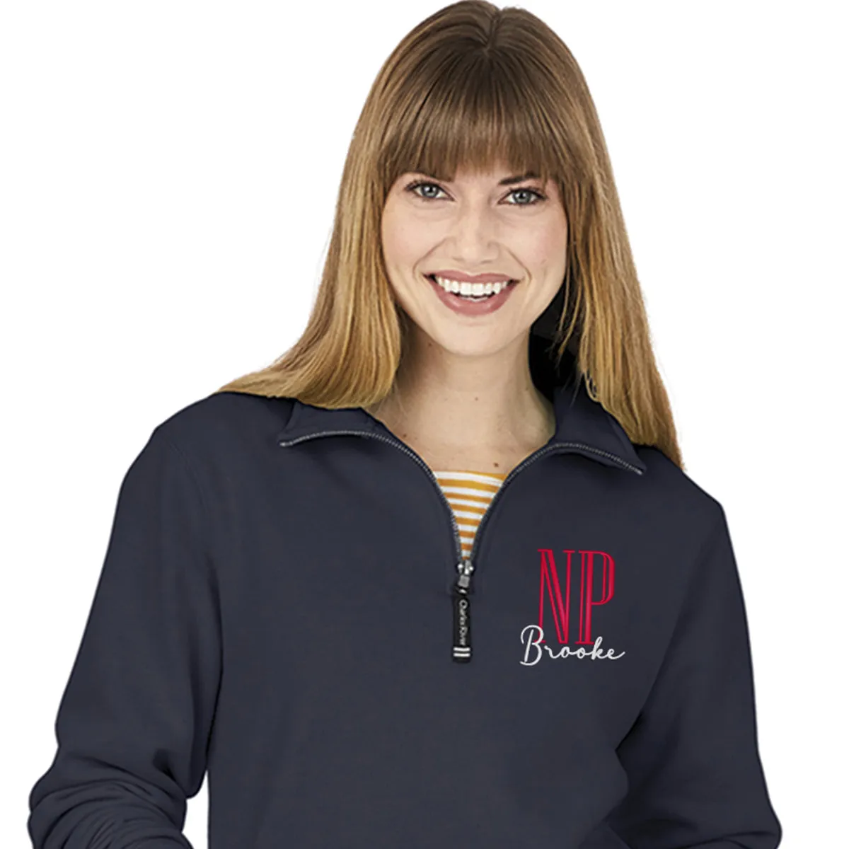 9359 |  Charles River  Unisex (mens) Quarter Zip Sweatshirt |Tall Certifications PLUS Totebag COMBO