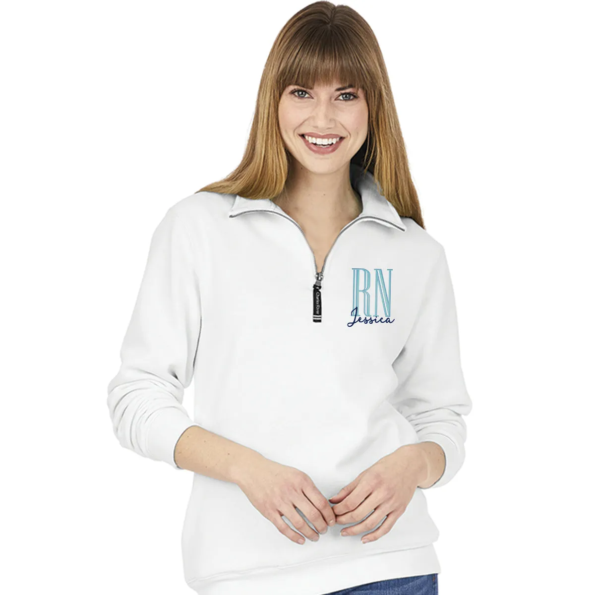 9359 |  Charles River  Unisex (mens) Quarter Zip Sweatshirt with Tall Certifications