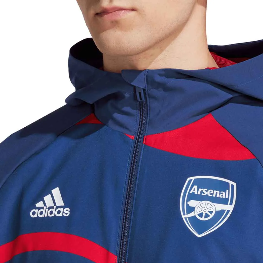 adidas - Men's Arsenal FC 22/23 Windbreaker Jacket (HT7156)