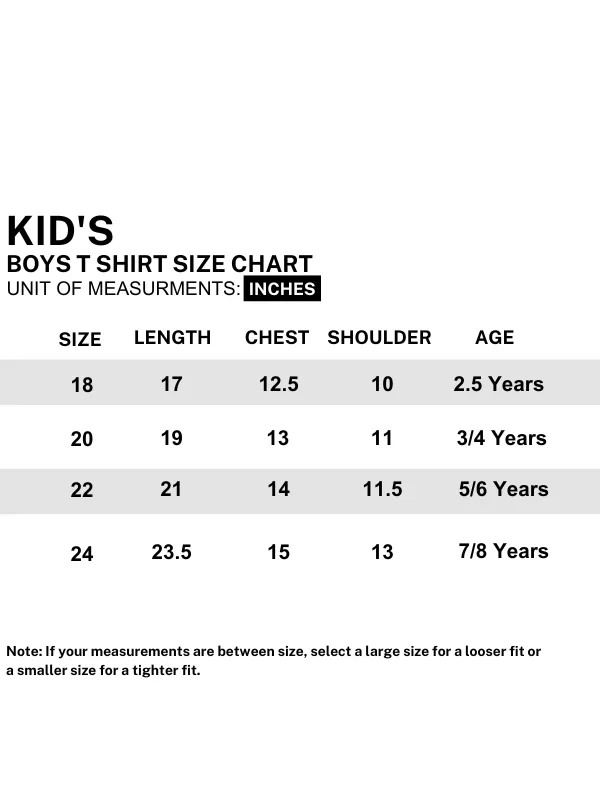 AJ Boys T-Shirt 2.5Yrs - 8 Yrs Bigger Green