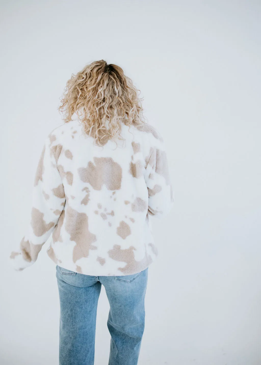 All Fur You Dalmatian Print Jacket FINAL SALE