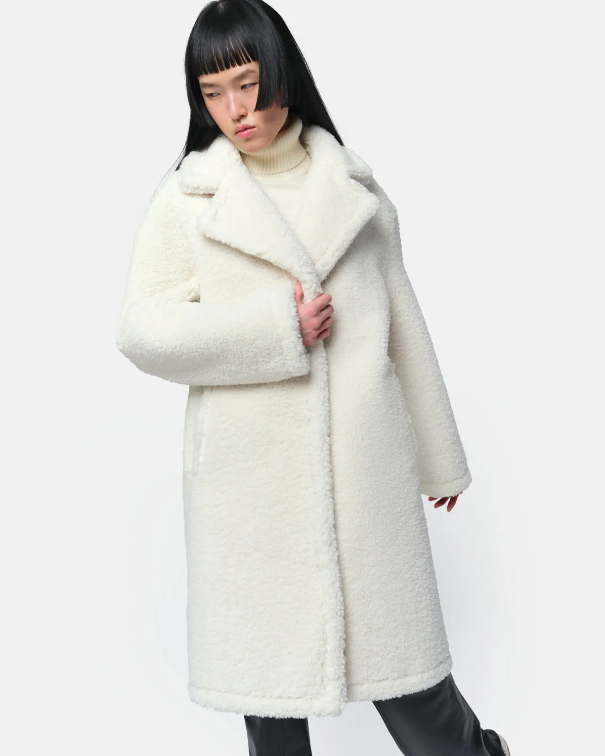 Anei Coat Blanc