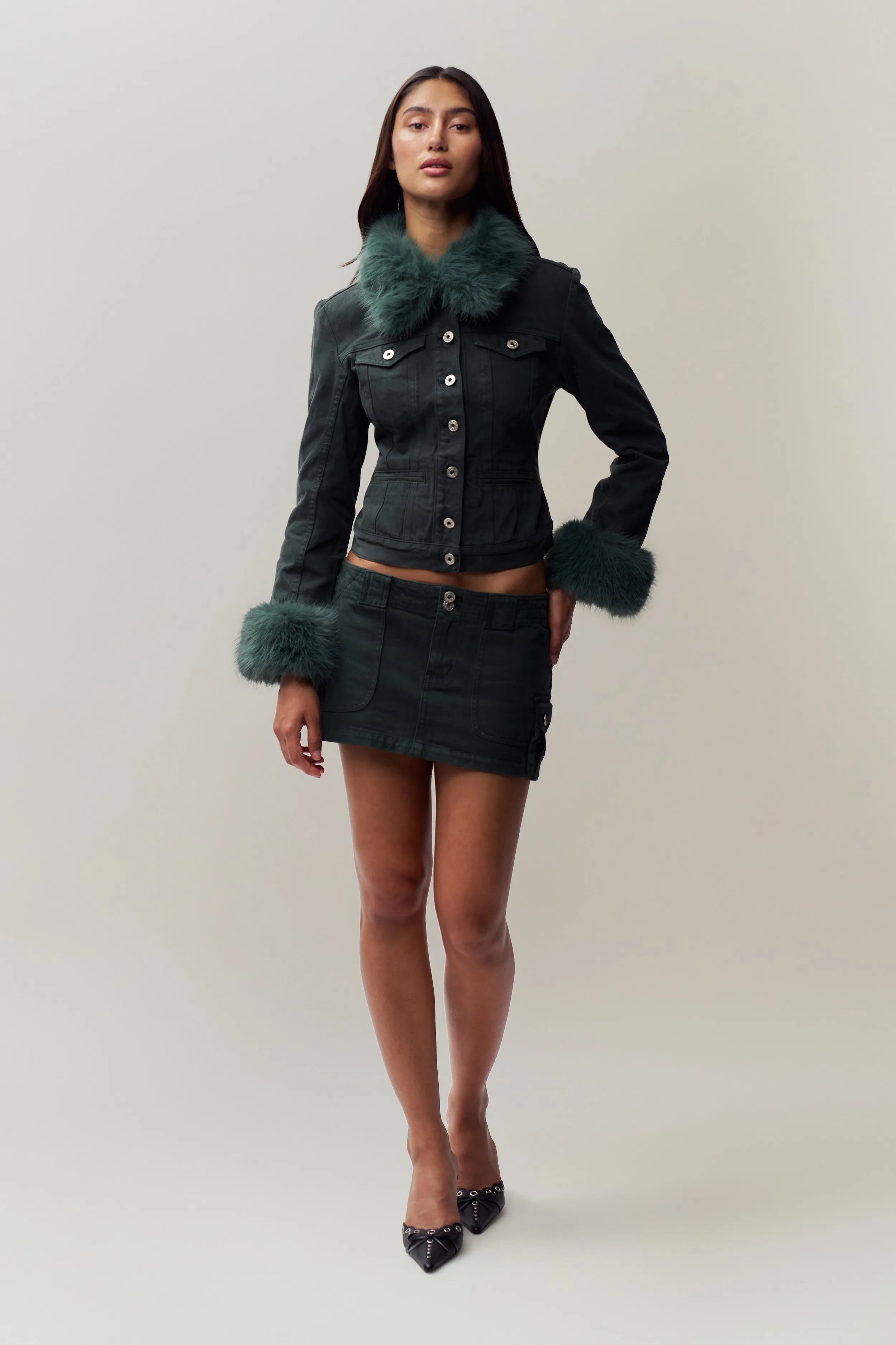 Ares Faux Fur Jacket