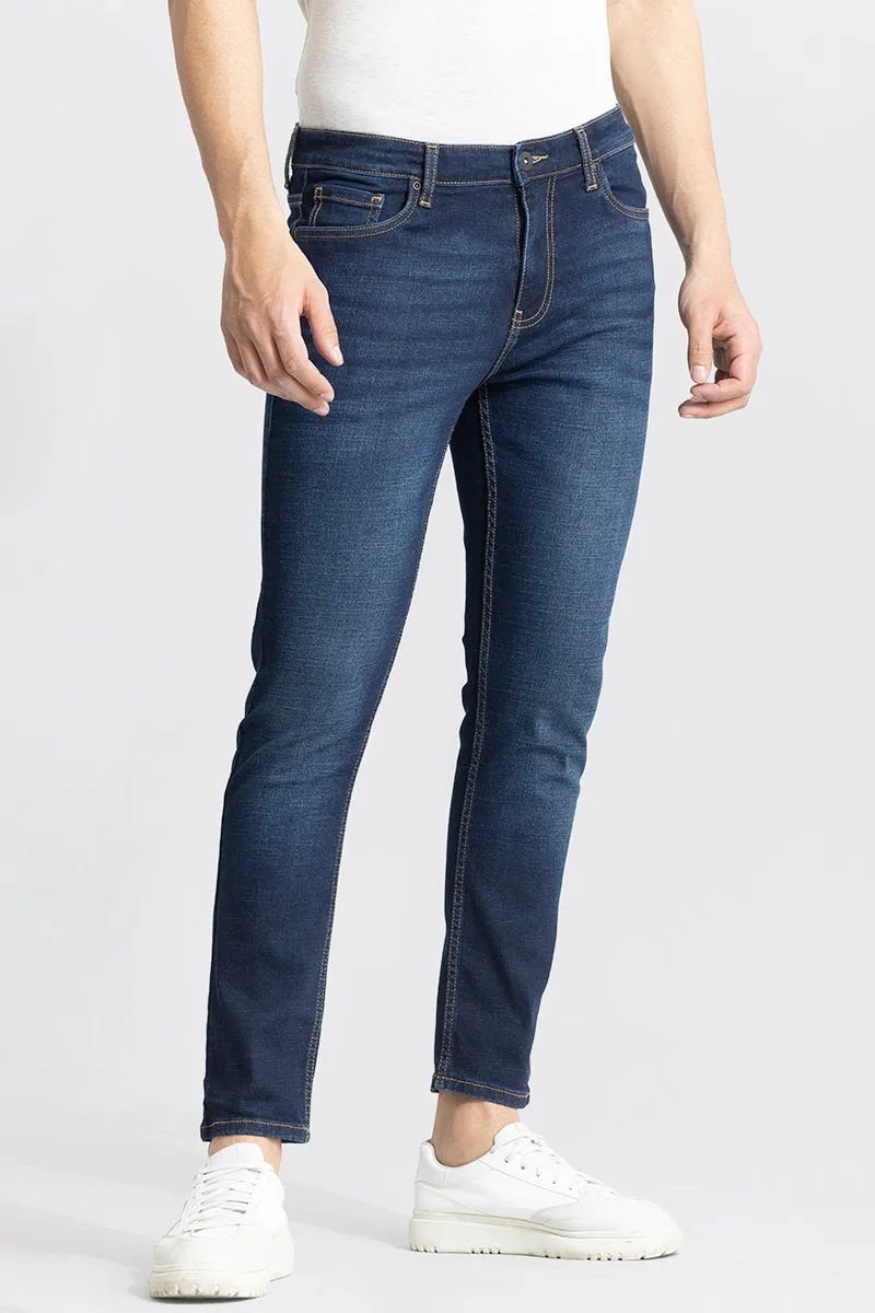 Asmodeus Midnight Blue Skinny Fit Jeans