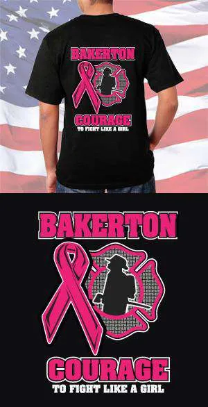 Bakerton Fire Department Courage to Fight Back Design