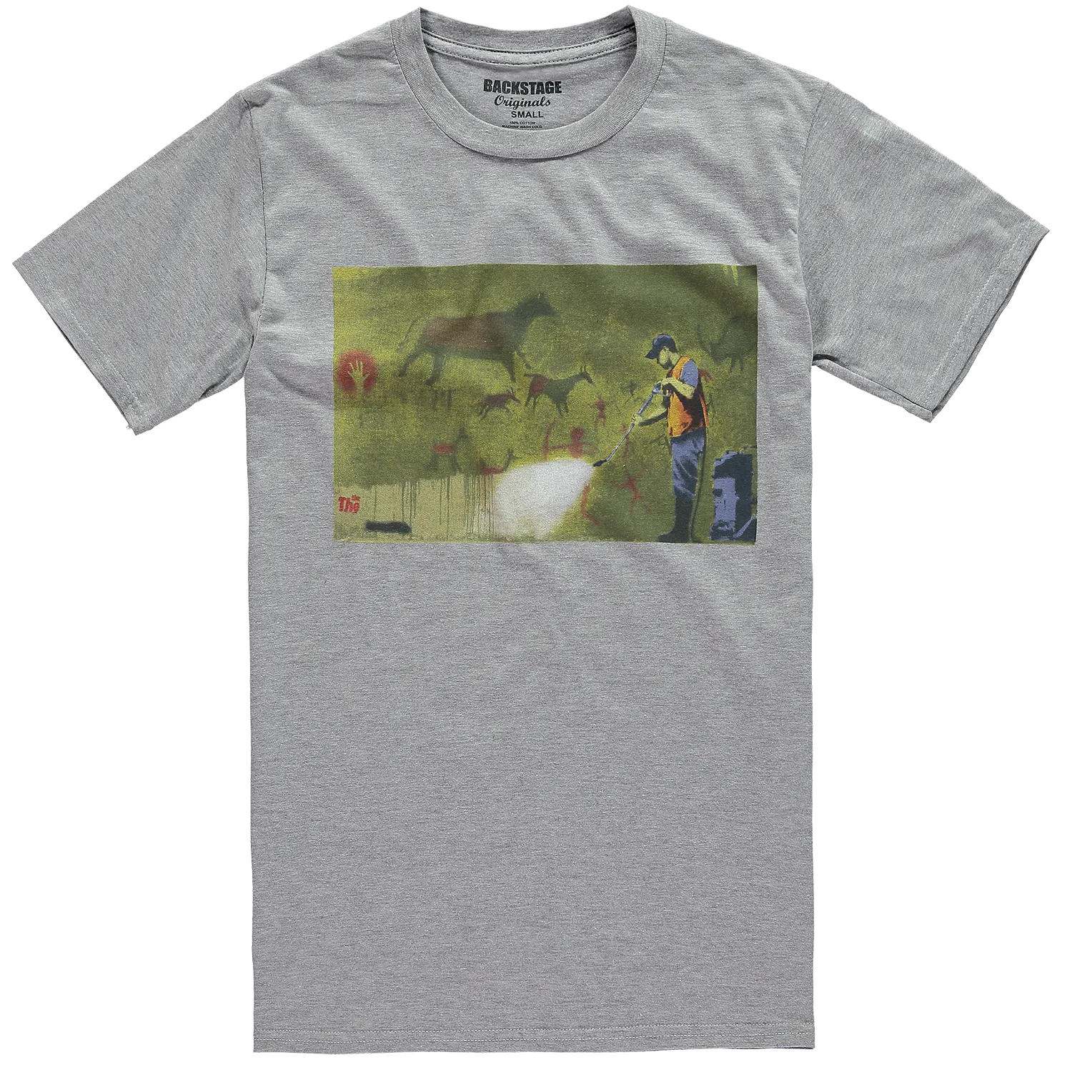 Banksy T-shirt -  Cave Painting