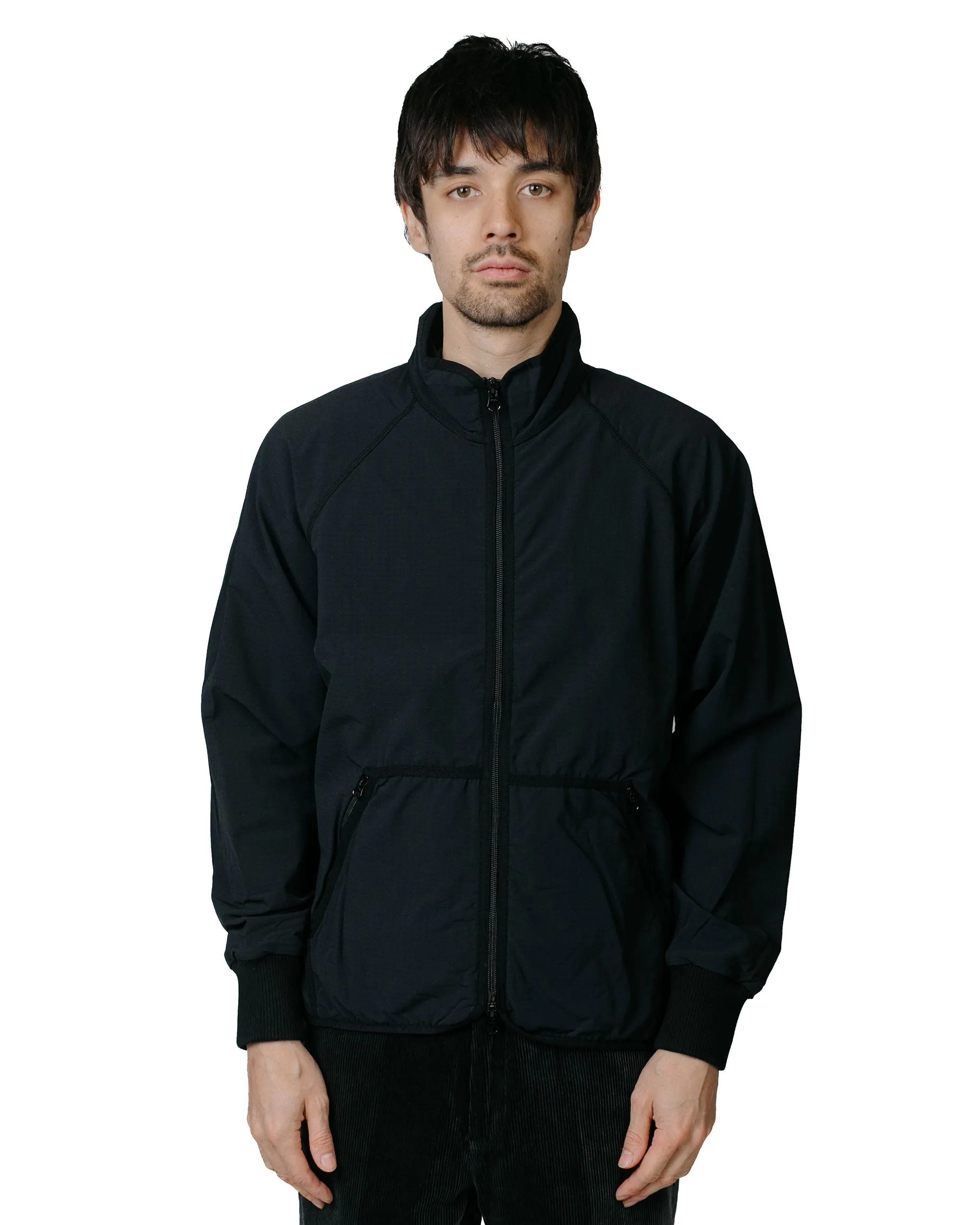 Beams Plus MIL Liner Jersey Back Fleece Black