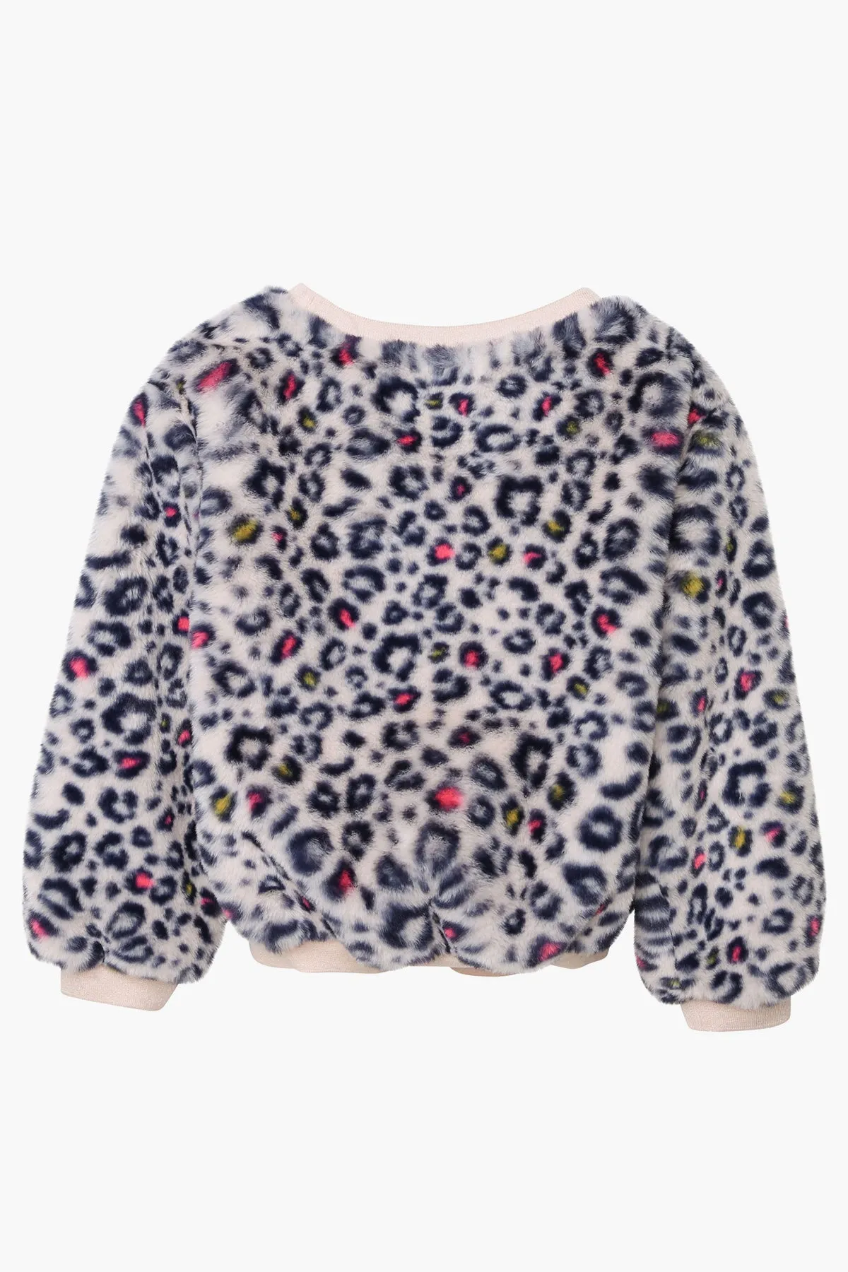 Billieblush Cheetah Print Girls Sweatshirt (Size 3 left)