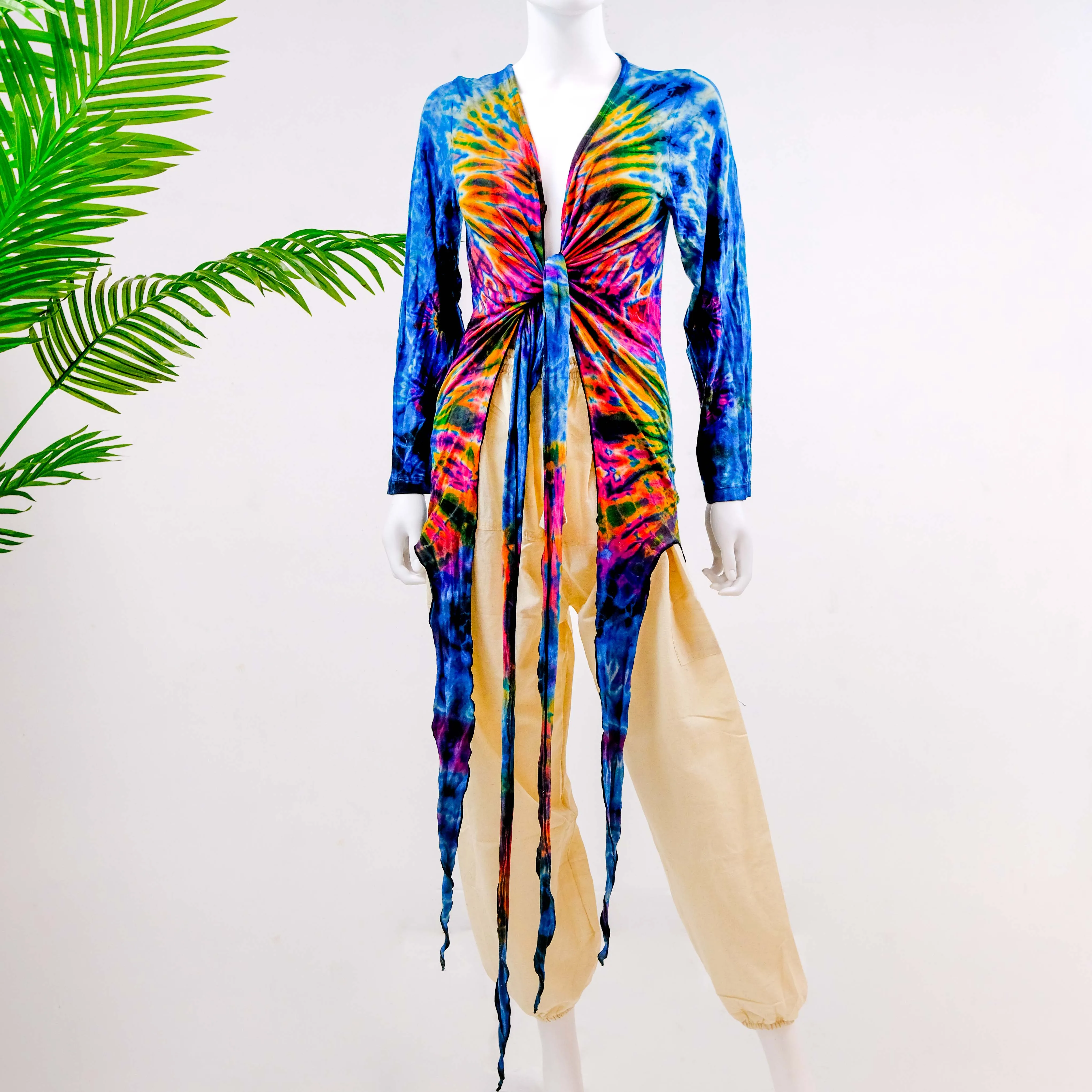 Boho Style Tie Dye Tie Top