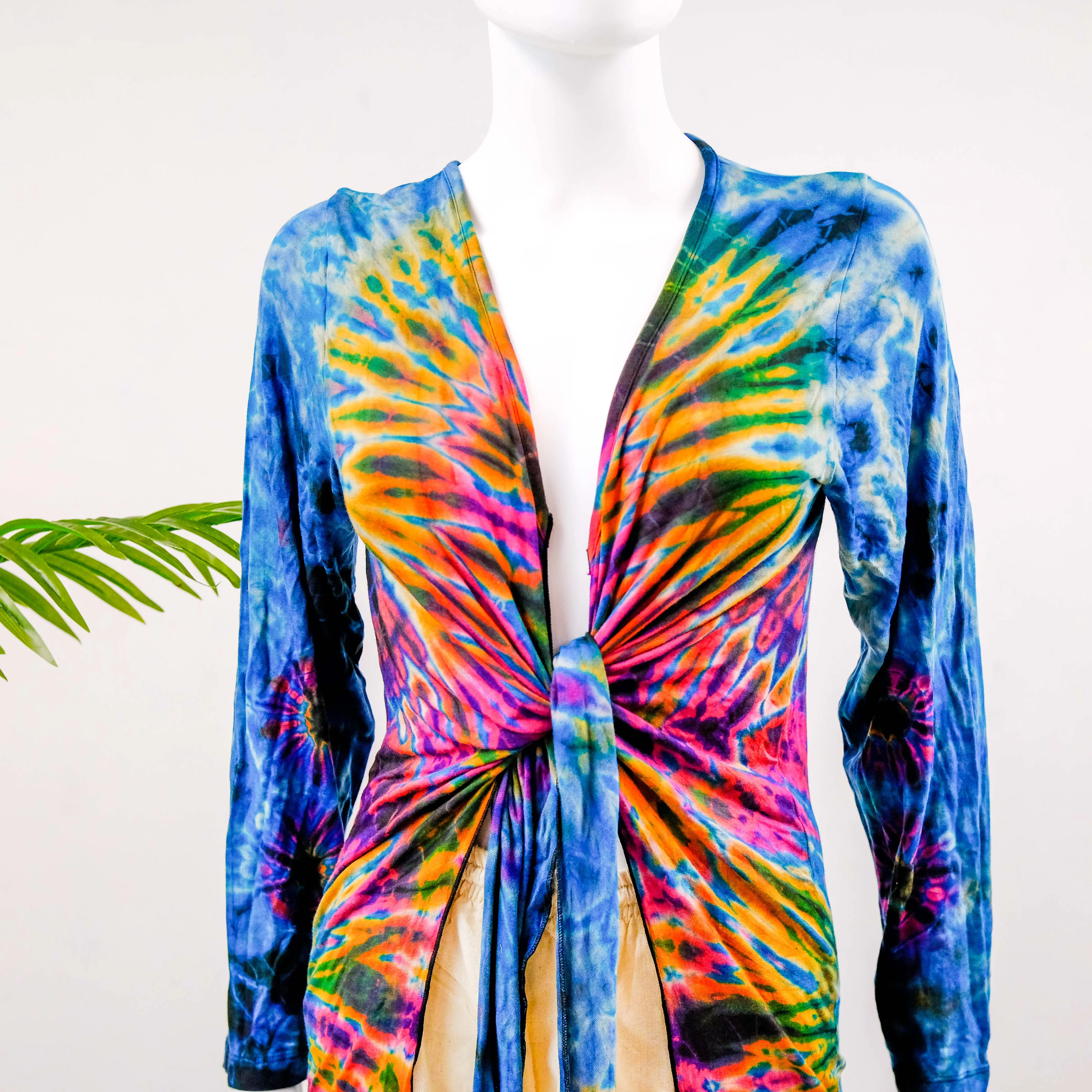 Boho Style Tie Dye Tie Top