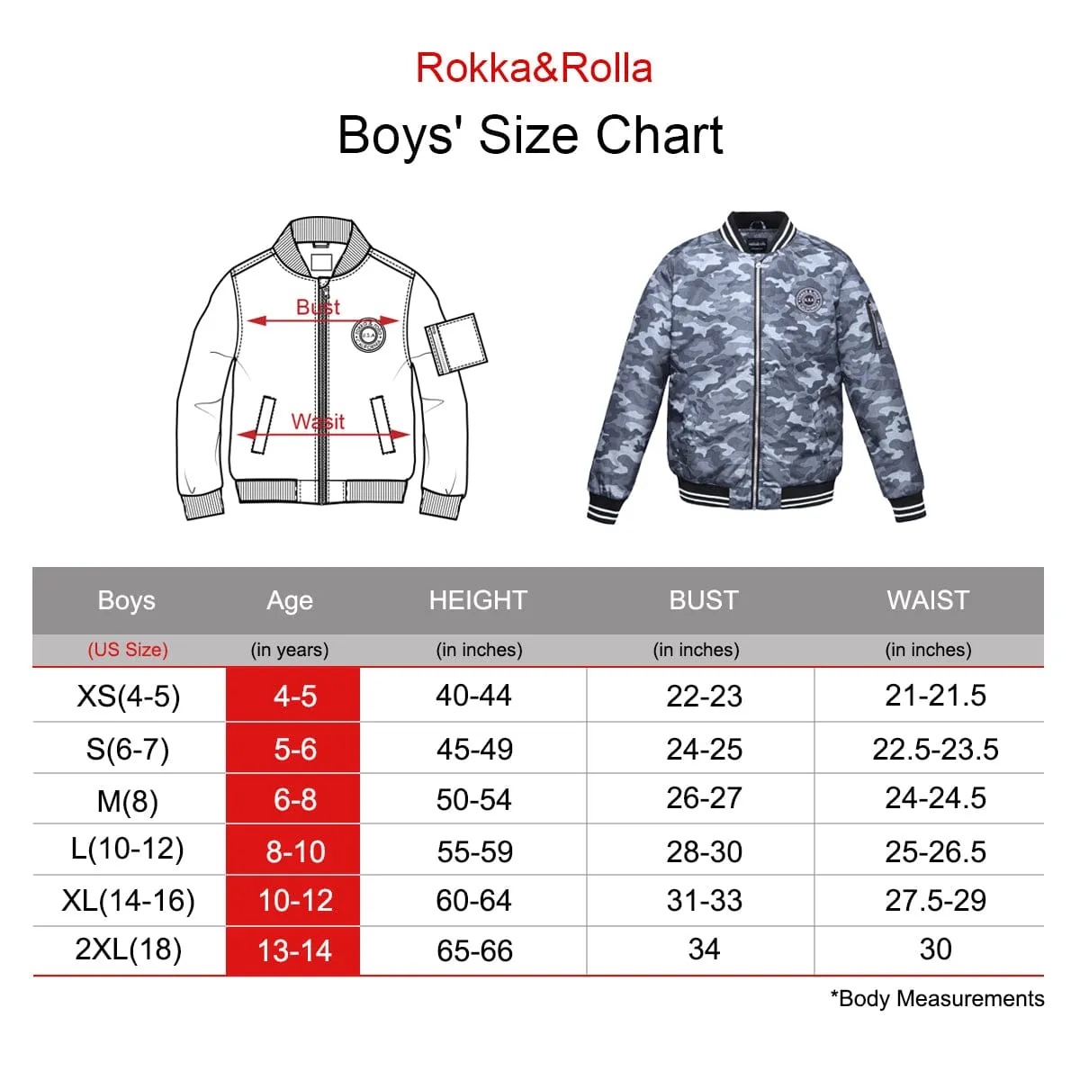 Boys' Lightweight Varsity Bomber Flight Jacket