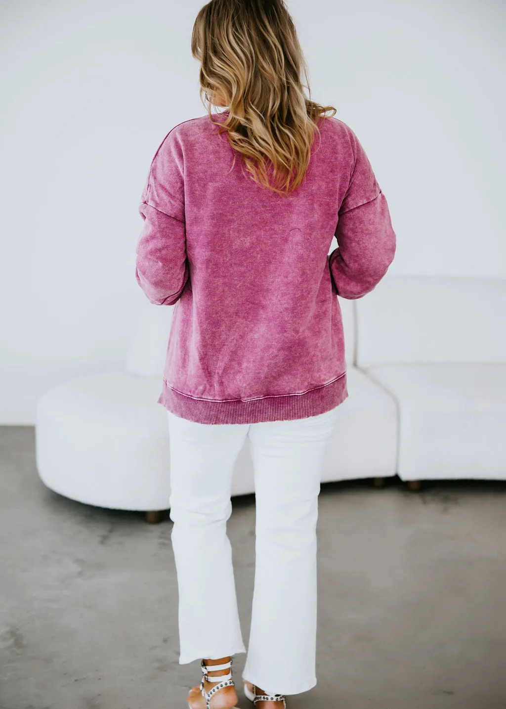 Bradie Washed Pullover