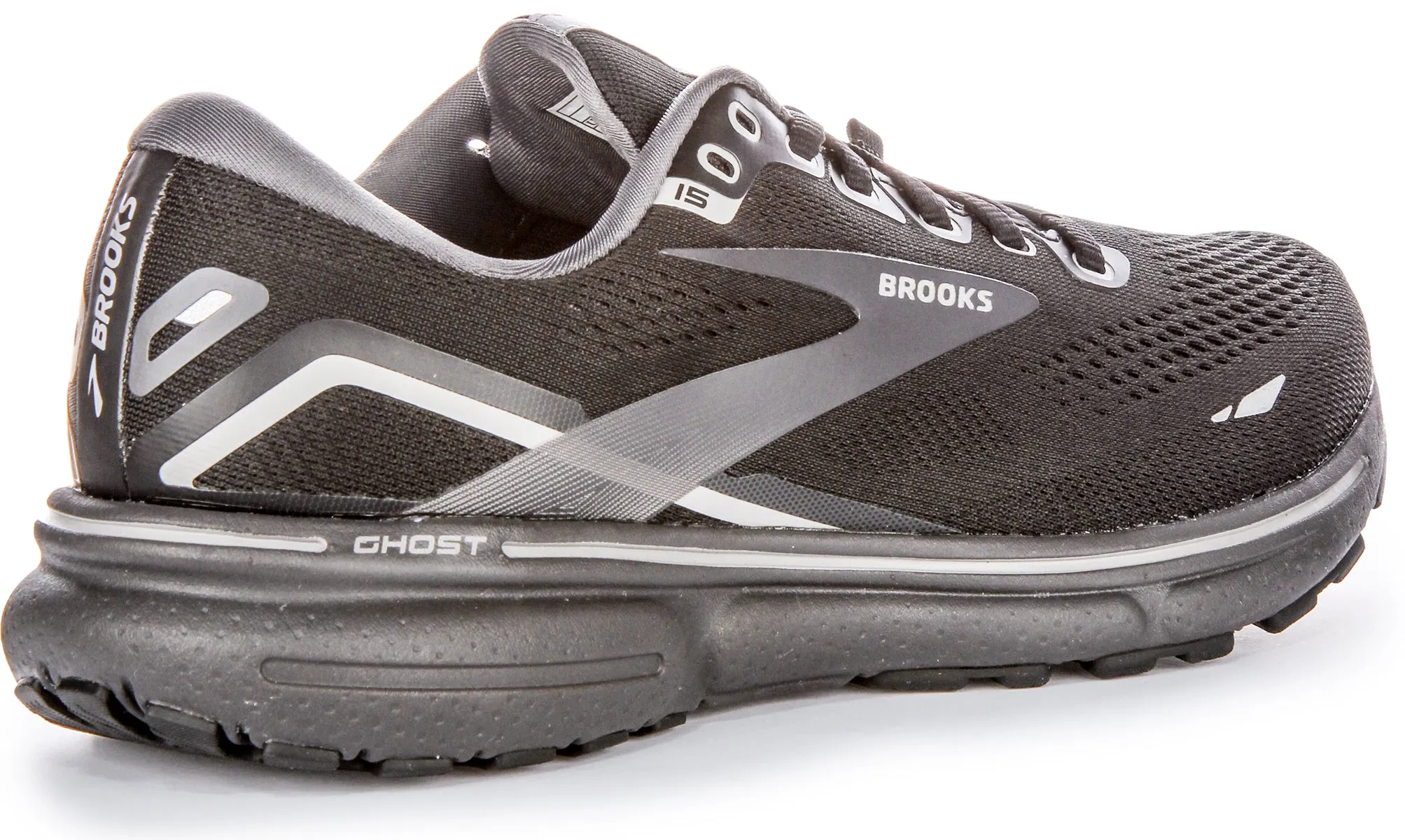 Brooks Ghost 15 GTX In Black For Women | Medium Fit