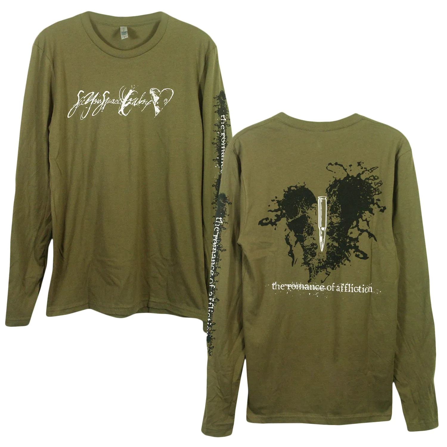 Bullet Military Green - Long Sleeve