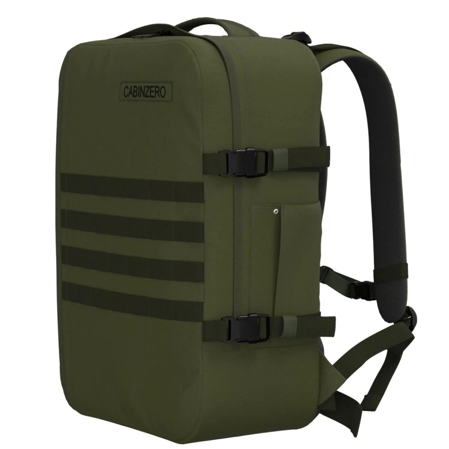 Cabinzero Military Cabin Bag With Luggage Trackers 44L