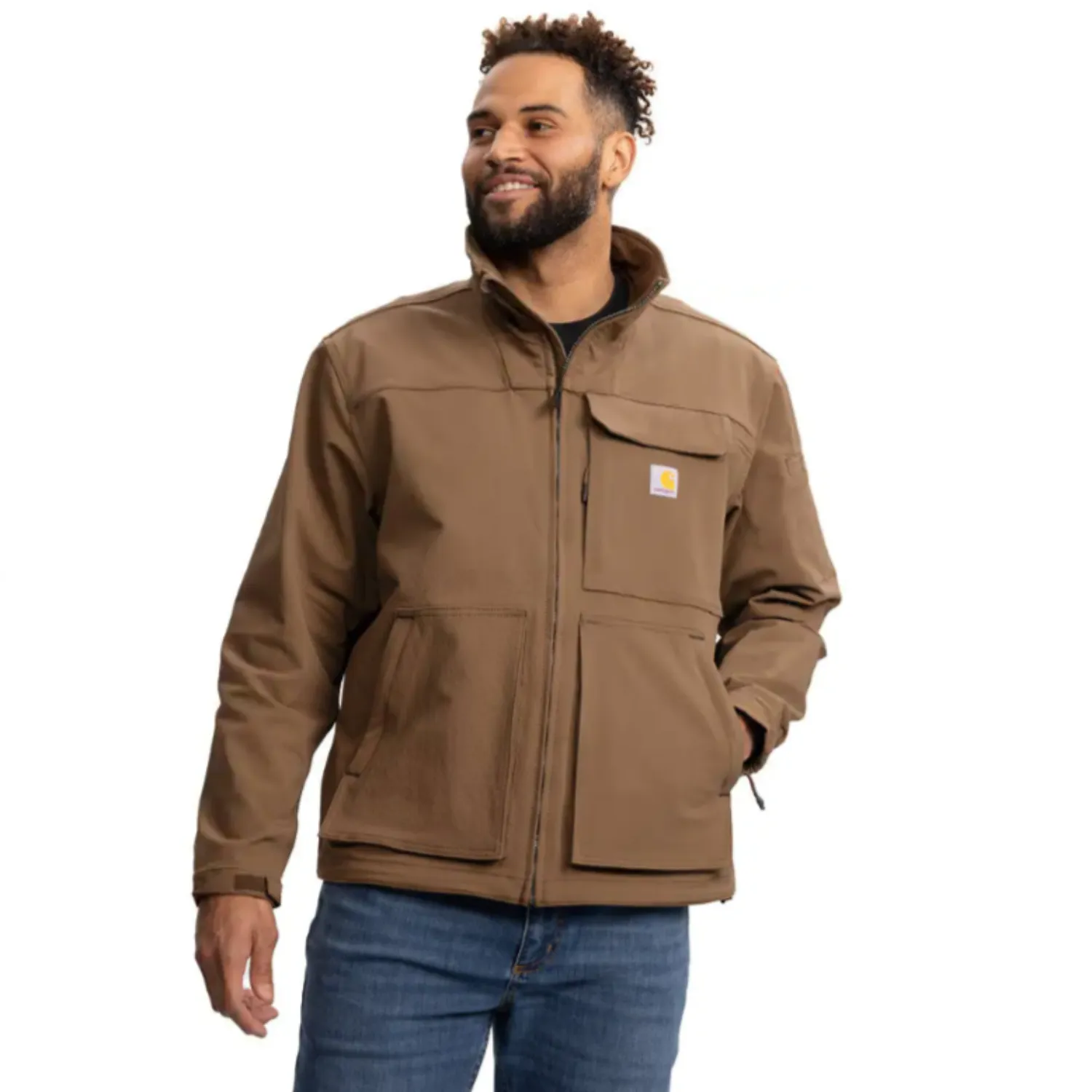 Carhartt Men's Super Dux Lightweight Mock-Neck Jacket