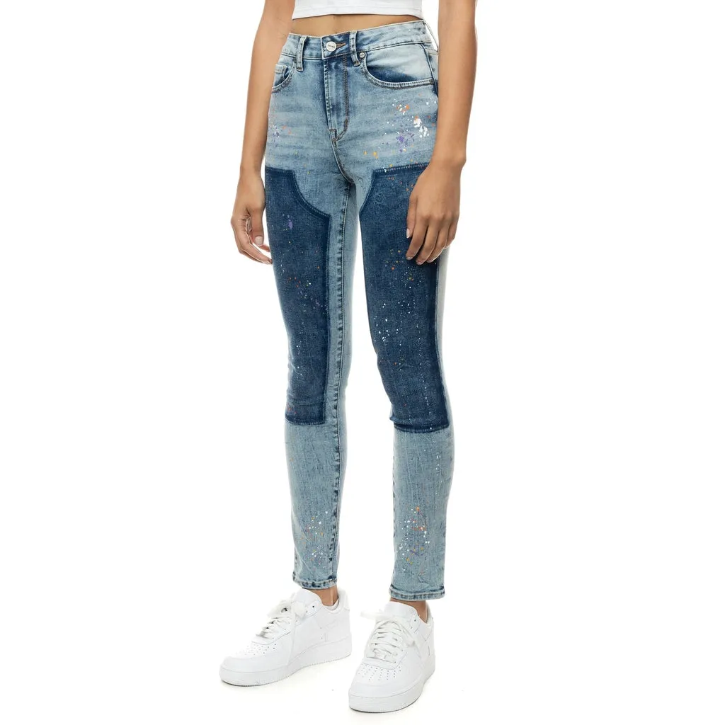 Carpenter Fashion Denim Pants - Sunrise Blue