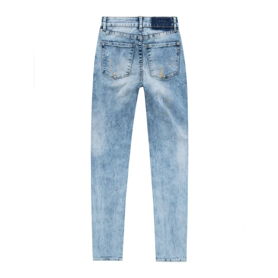 Carpenter Fashion Denim Pants - Sunrise Blue