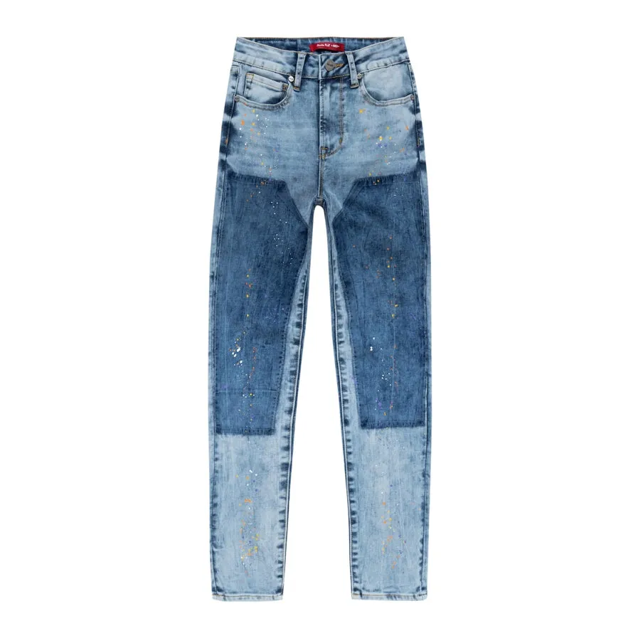 Carpenter Fashion Denim Pants - Sunrise Blue