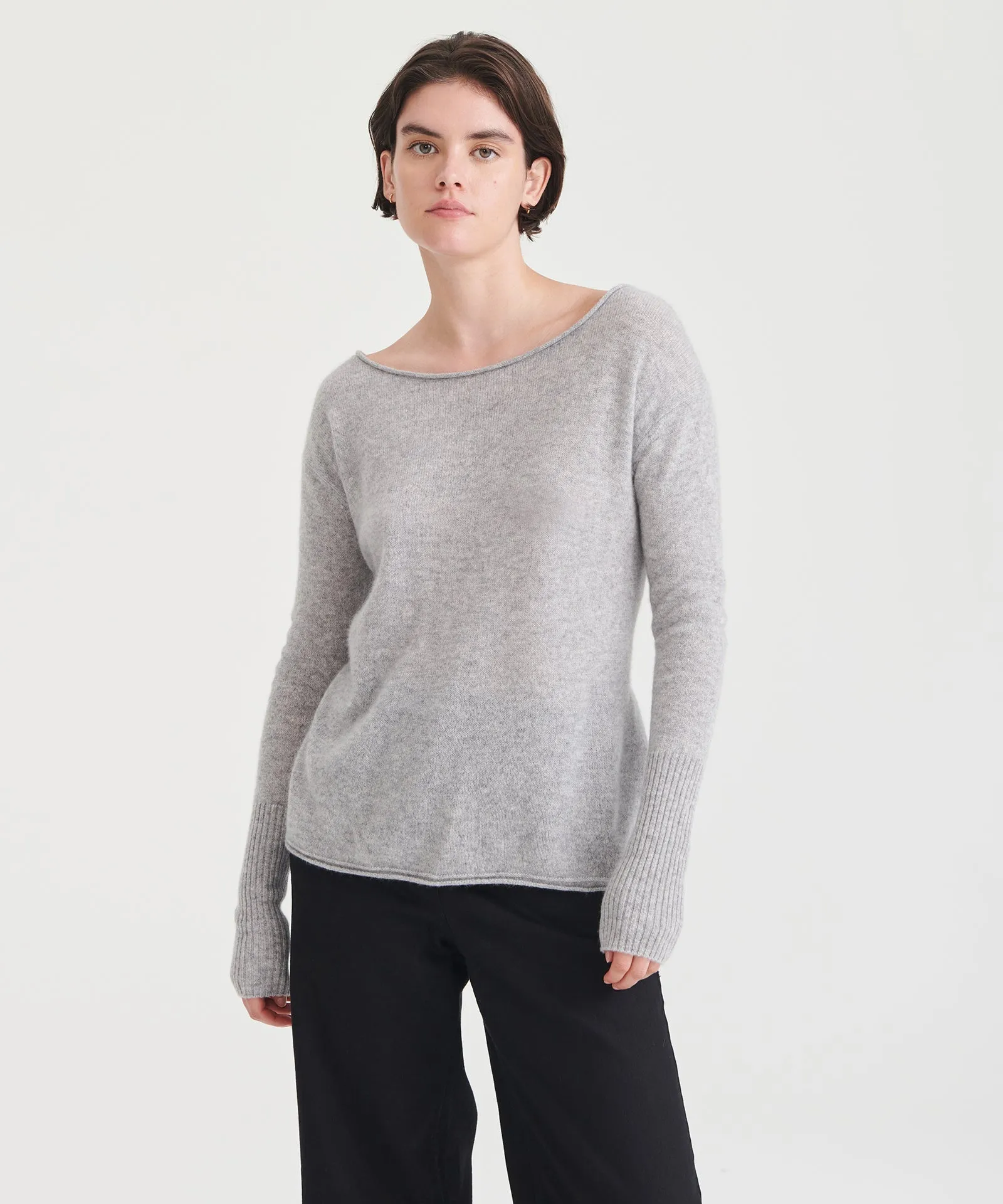 Cashmere Boatneck Sweater