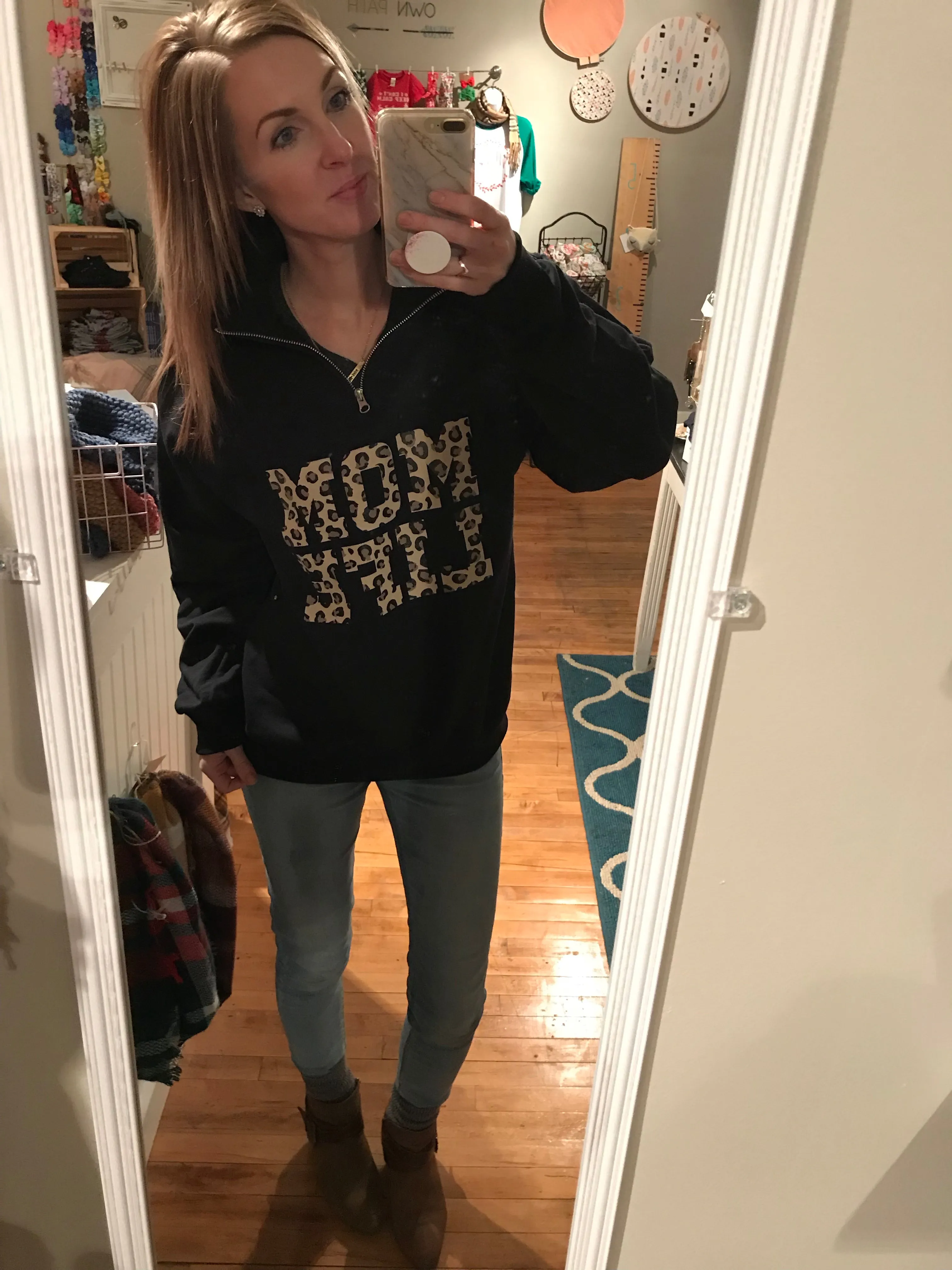 Cheetah 1/4 Zip