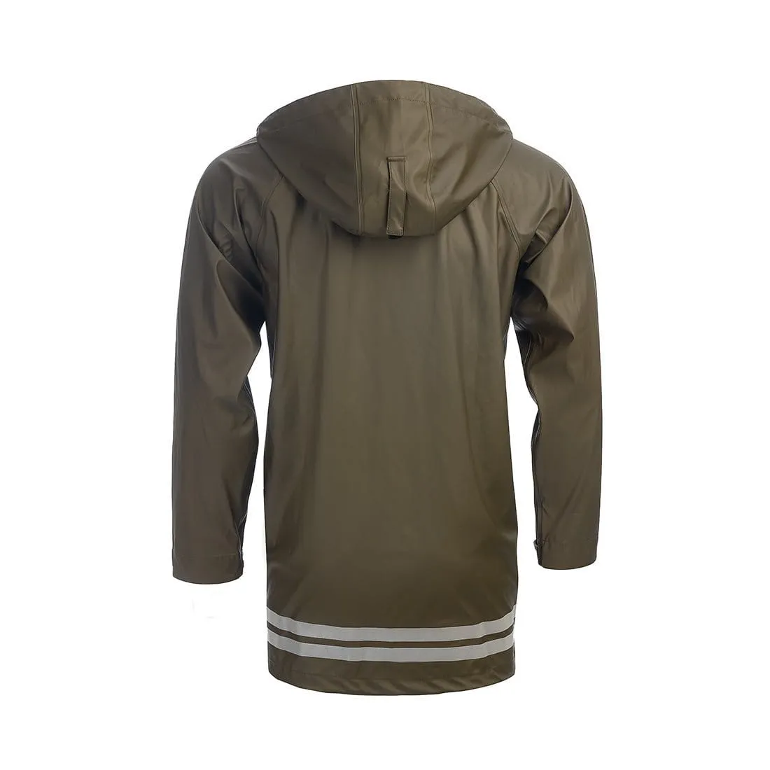 Classic Unisex Rain Coat (Olive) Final Sale