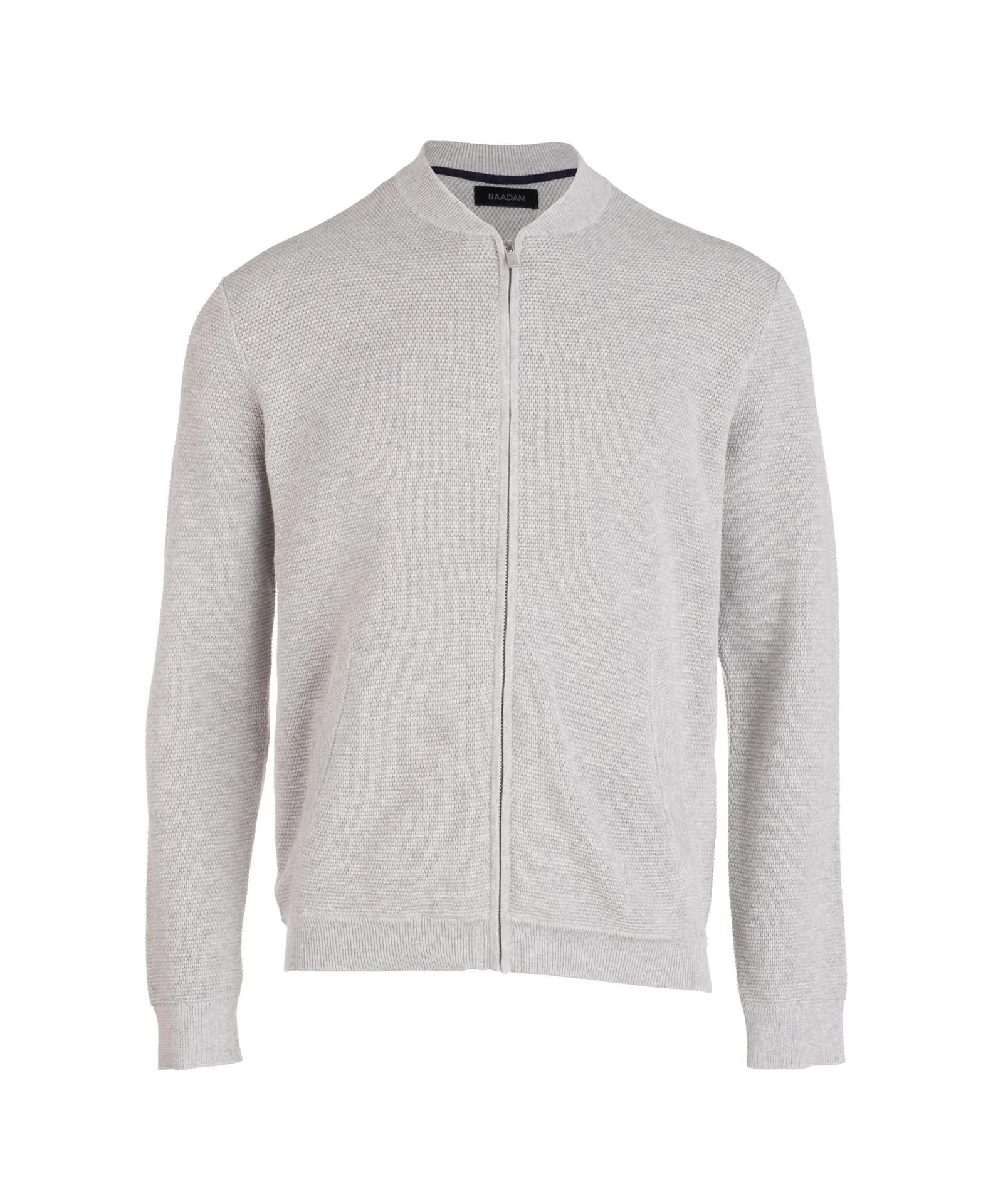 Cotton Cashmere Bomber Jacket