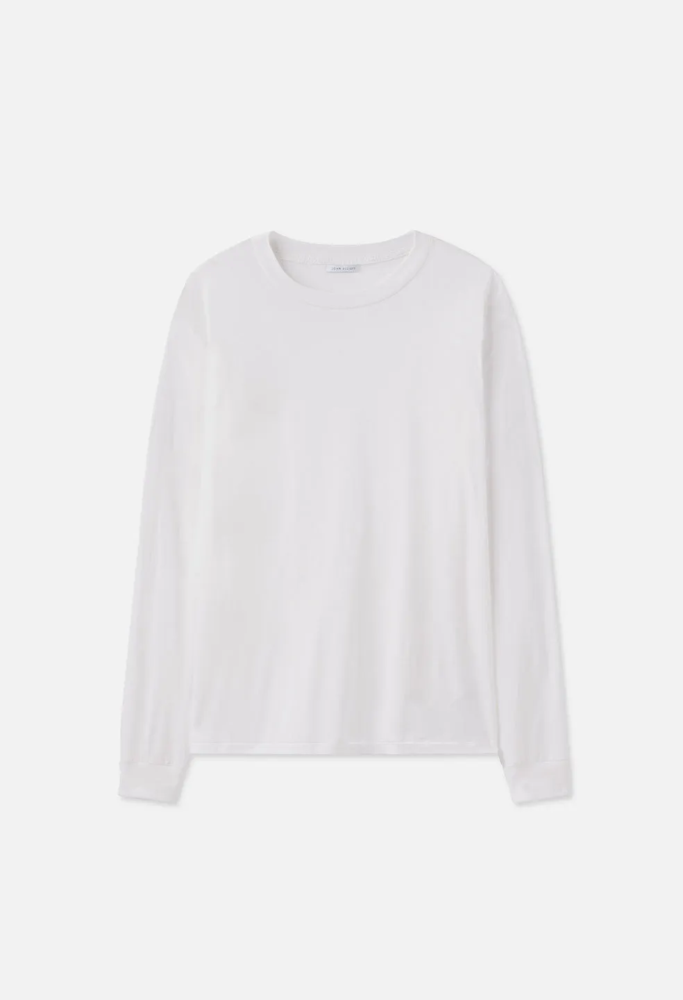 Cotton Cashmere Pullover / White