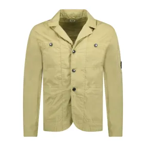 CP COMPANY 50 Fili Stretch Overshirt Jacket Beige