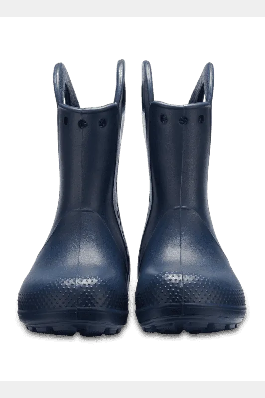 CROCS - toddler handle it rain boots - navy