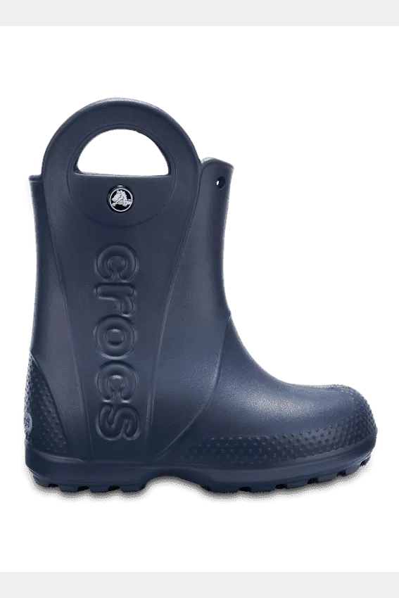 CROCS - toddler handle it rain boots - navy