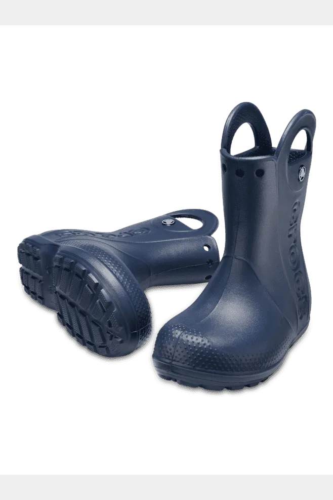 CROCS - toddler handle it rain boots - navy