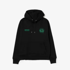 Deface TOPO Hoodie (Black/Green)