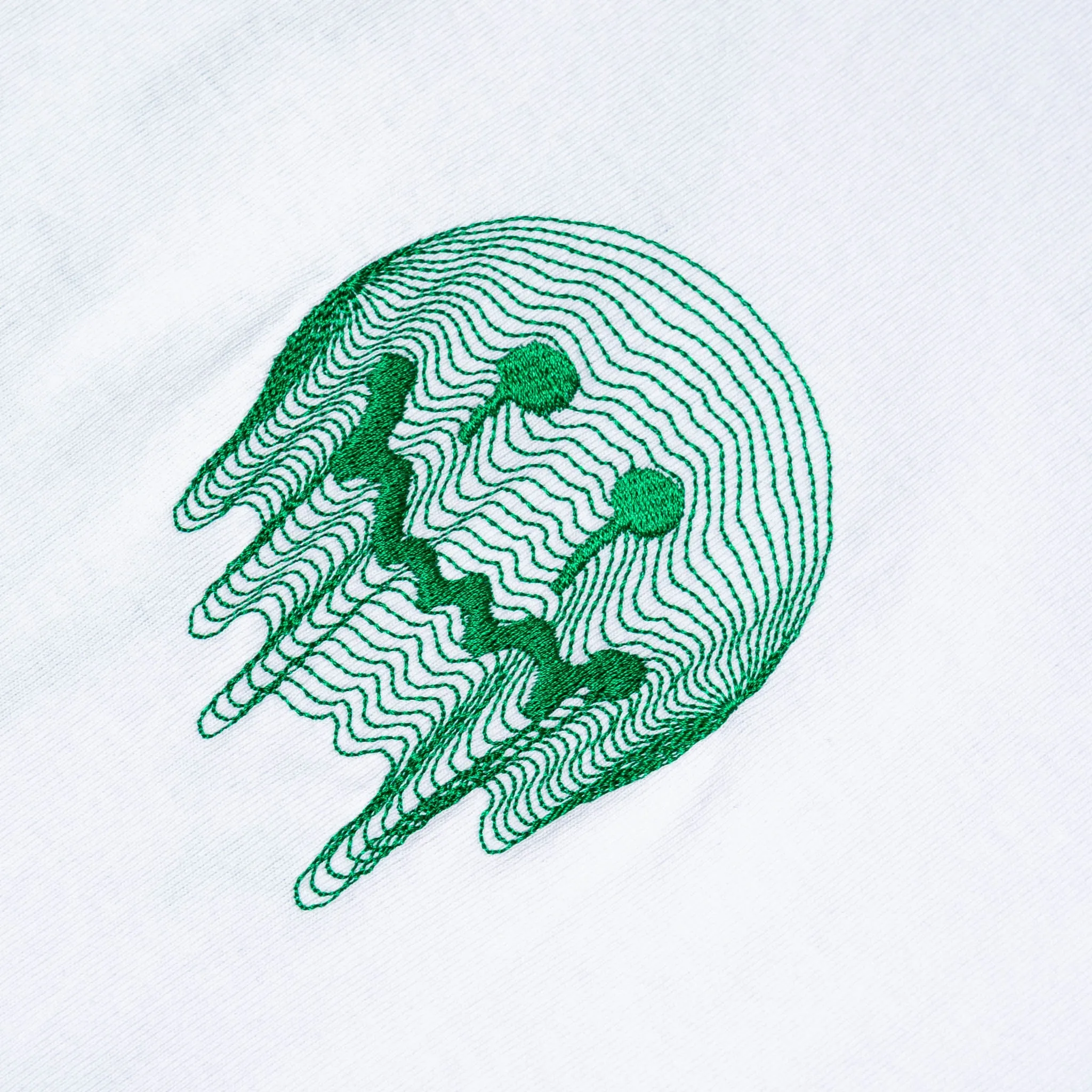 Deface TOPO Tee (White/Green)