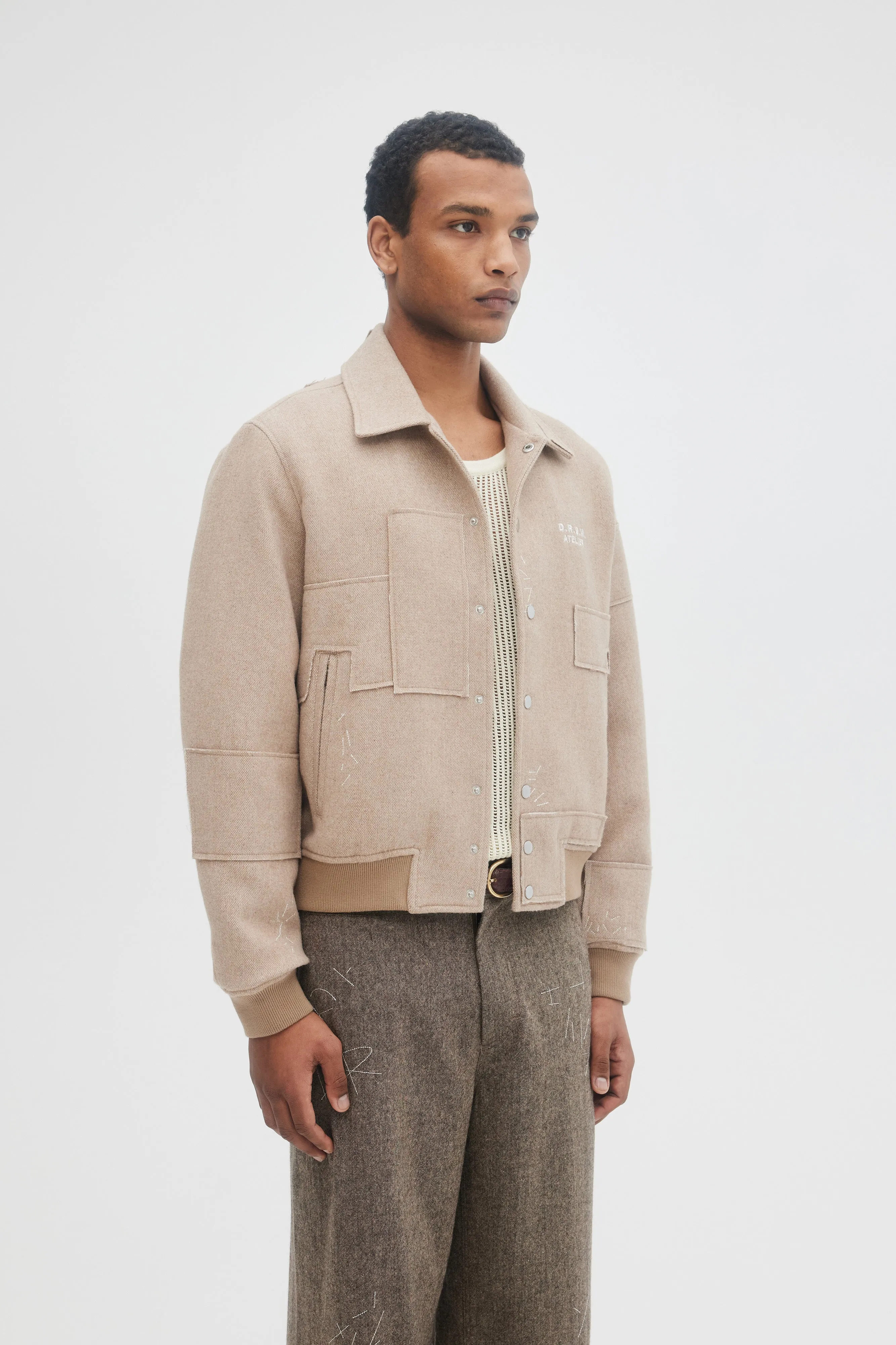 DOMREBEL Meeting Jacket - Beige