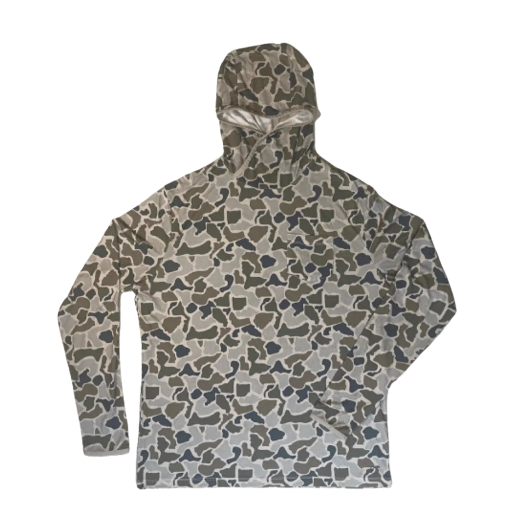 Fishing Camo Performance Hoodie