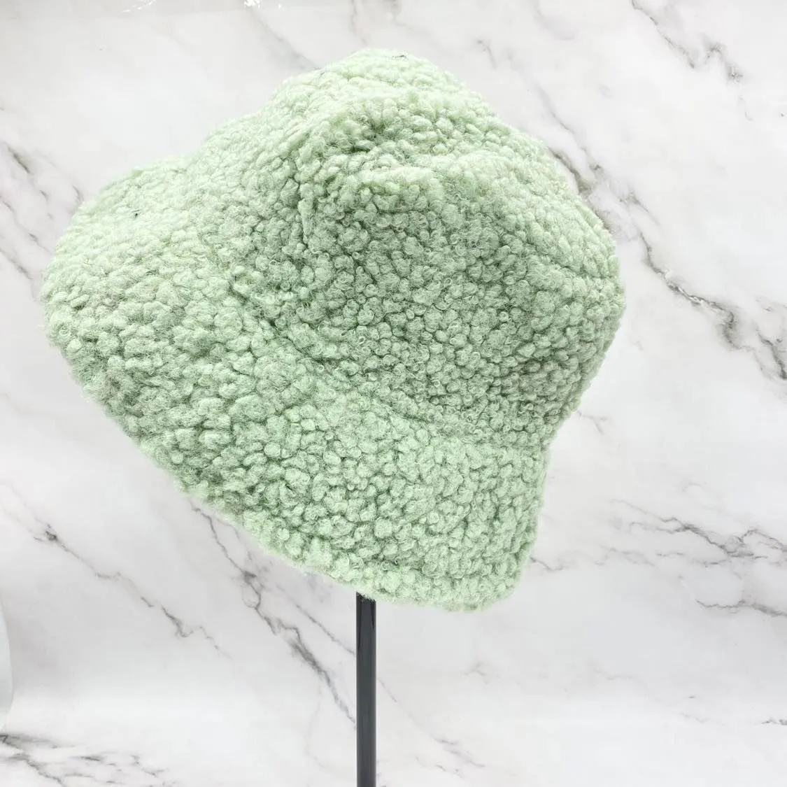 Fluffy Fall/Winter Bucket Hat