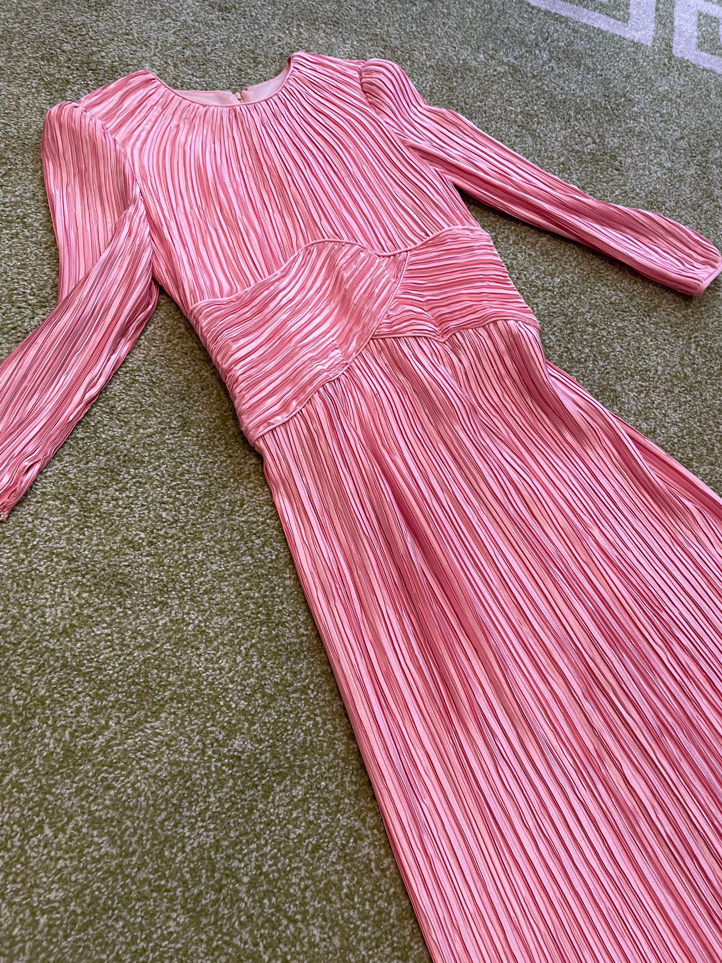 Fortuny Style Pleated Dress (Size 6)