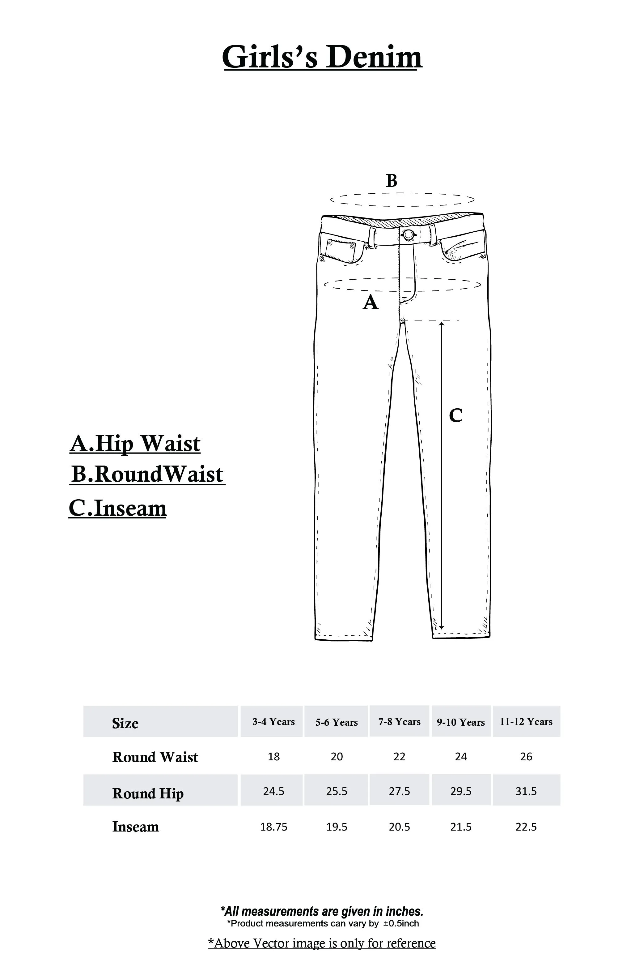 Girl's Fashion Jeans