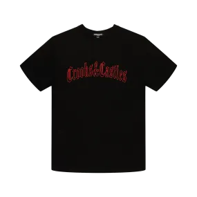 Gothic Embroidered Logo Tee