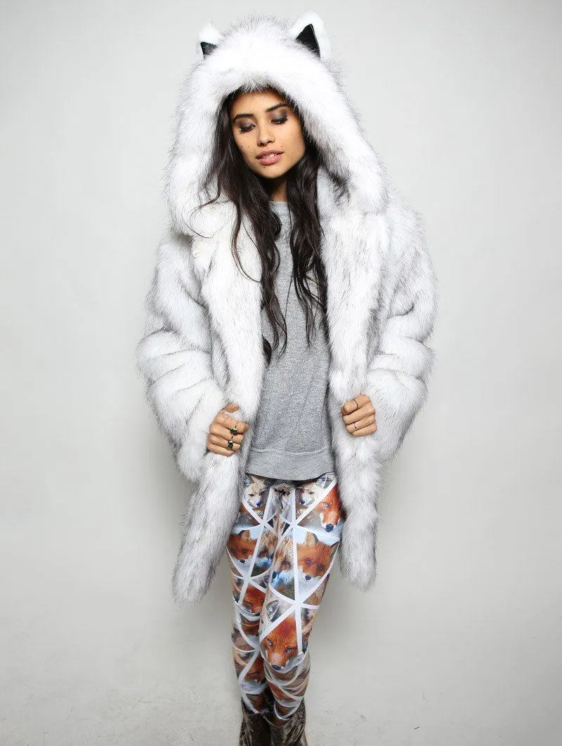 Husky Faux Fur Coat