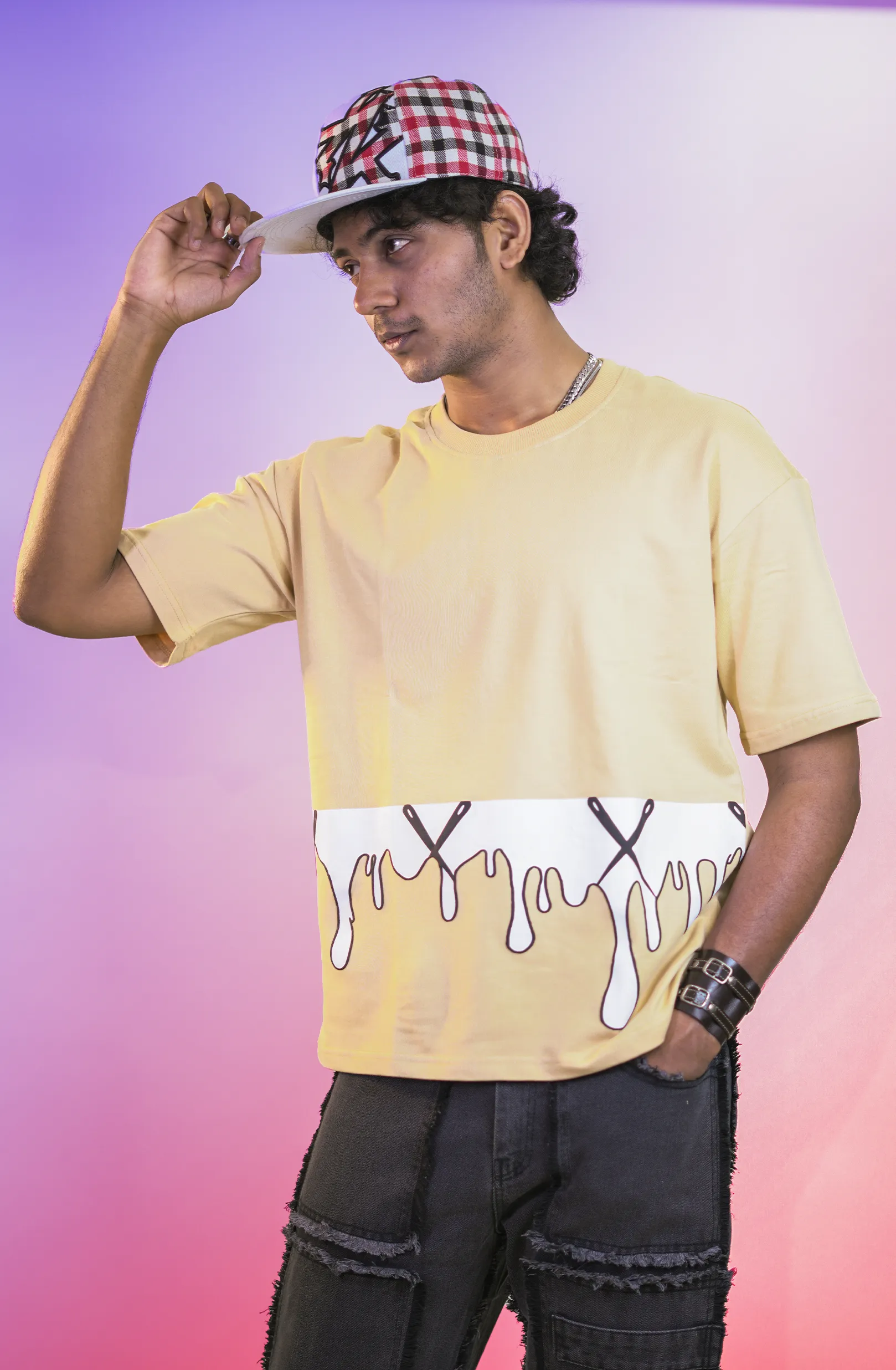 IZI Specials: Feel the Drip Tee (Beige)