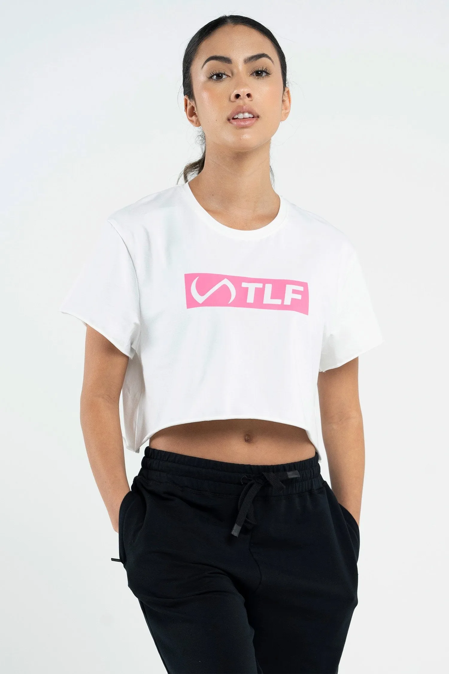 Knockout Oversized Gym Crop Tee