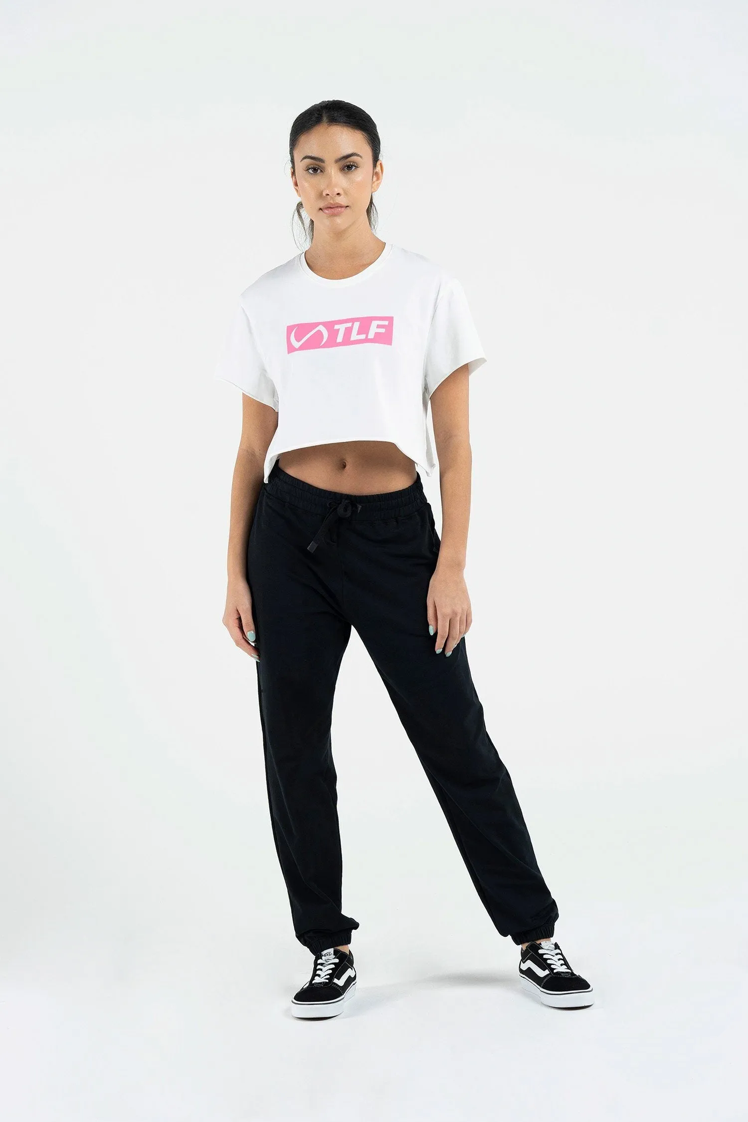 Knockout Oversized Gym Crop Tee