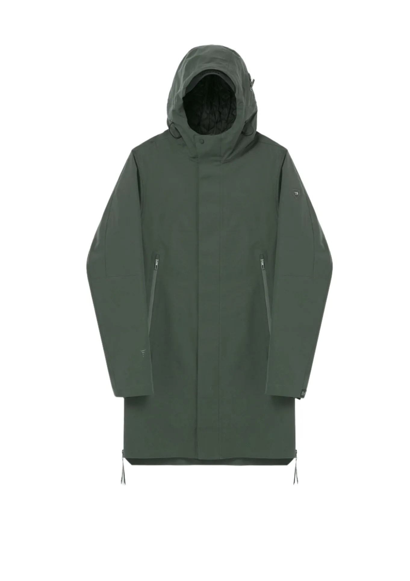 Stylish Teal Green Krakatau 3-in-1 Waterproof Long Coat