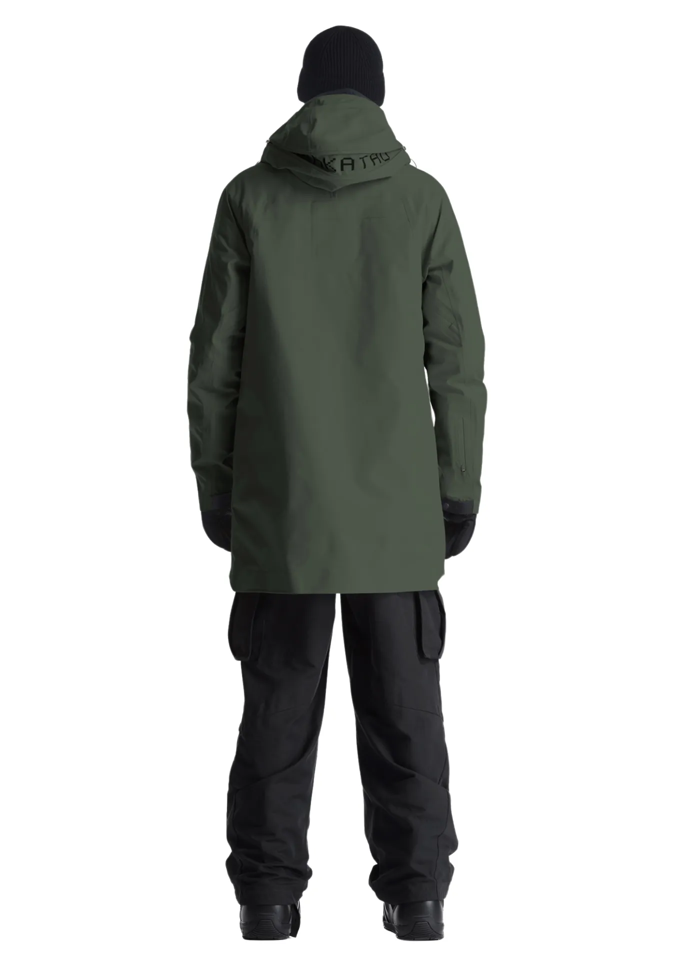 Stylish Teal Green Krakatau 3-in-1 Waterproof Long Coat