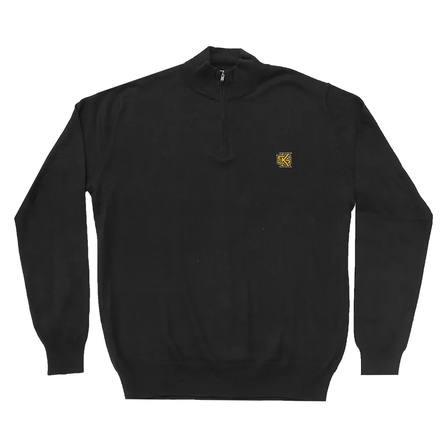 KSU Cotton/Cashmere Pullover Black