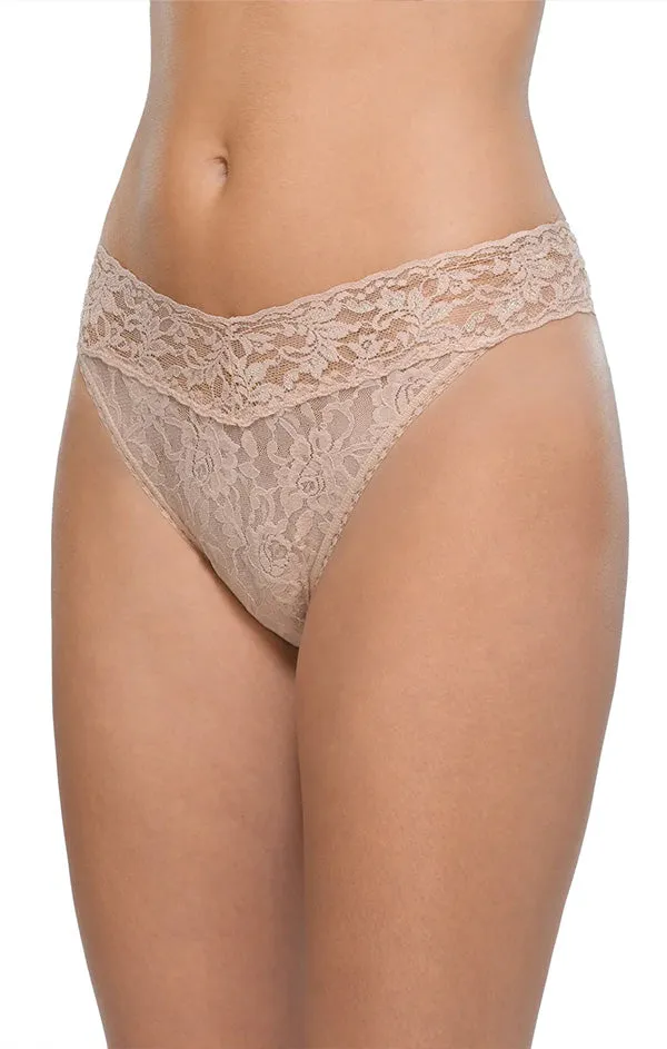 Lace Original Rise Thong