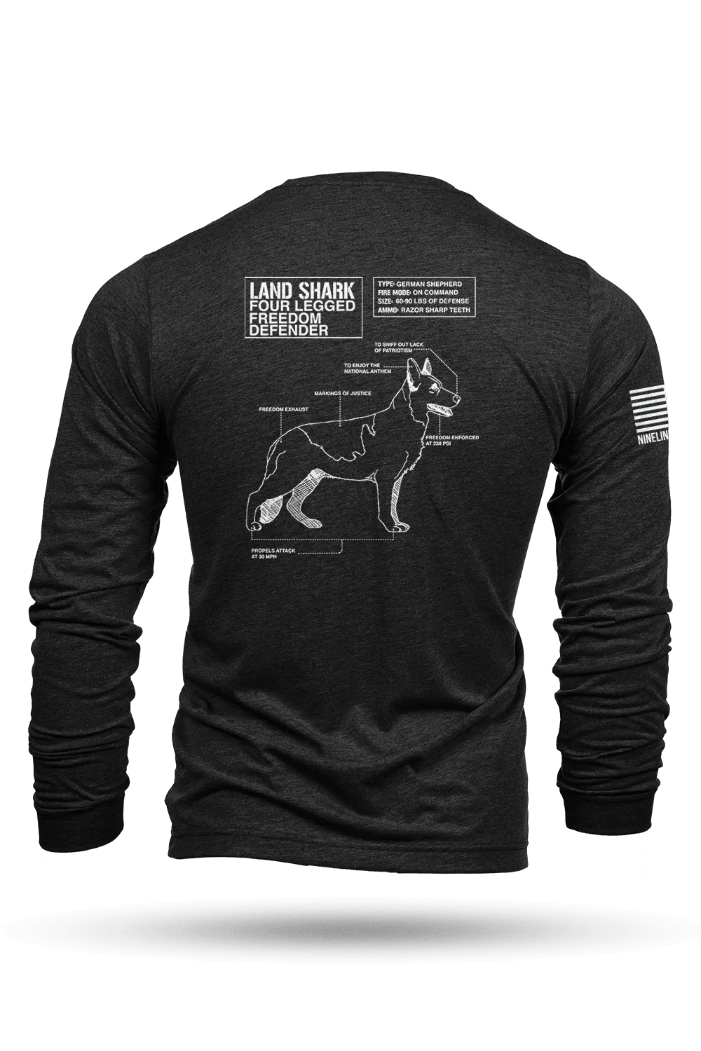 Land Shark - Long Sleeve T-Shirt